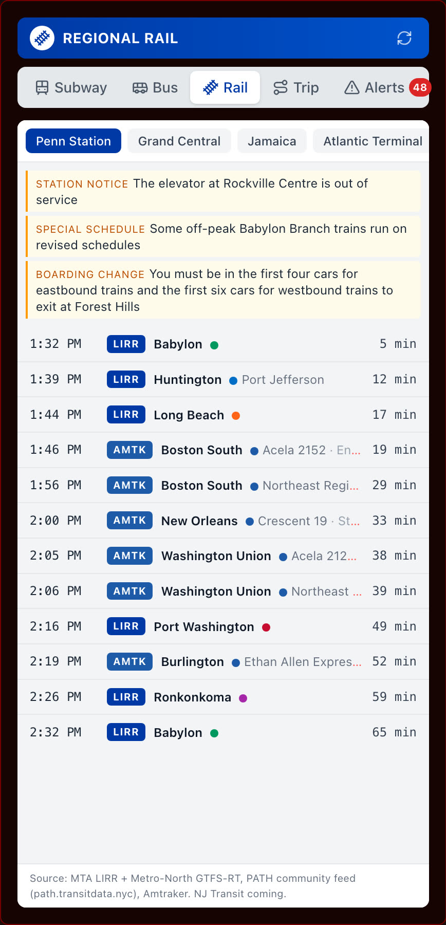 Regional Rail